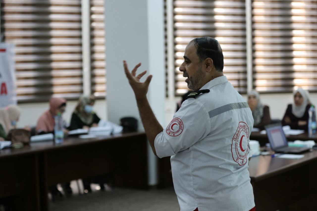 Tingkatkan Keterampilan Warga Gaza, NPC Gelar Pelatihan Kegawatdaruratan Bencana